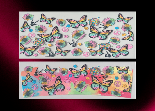 PEACE. LOVE. BUTTERFLY