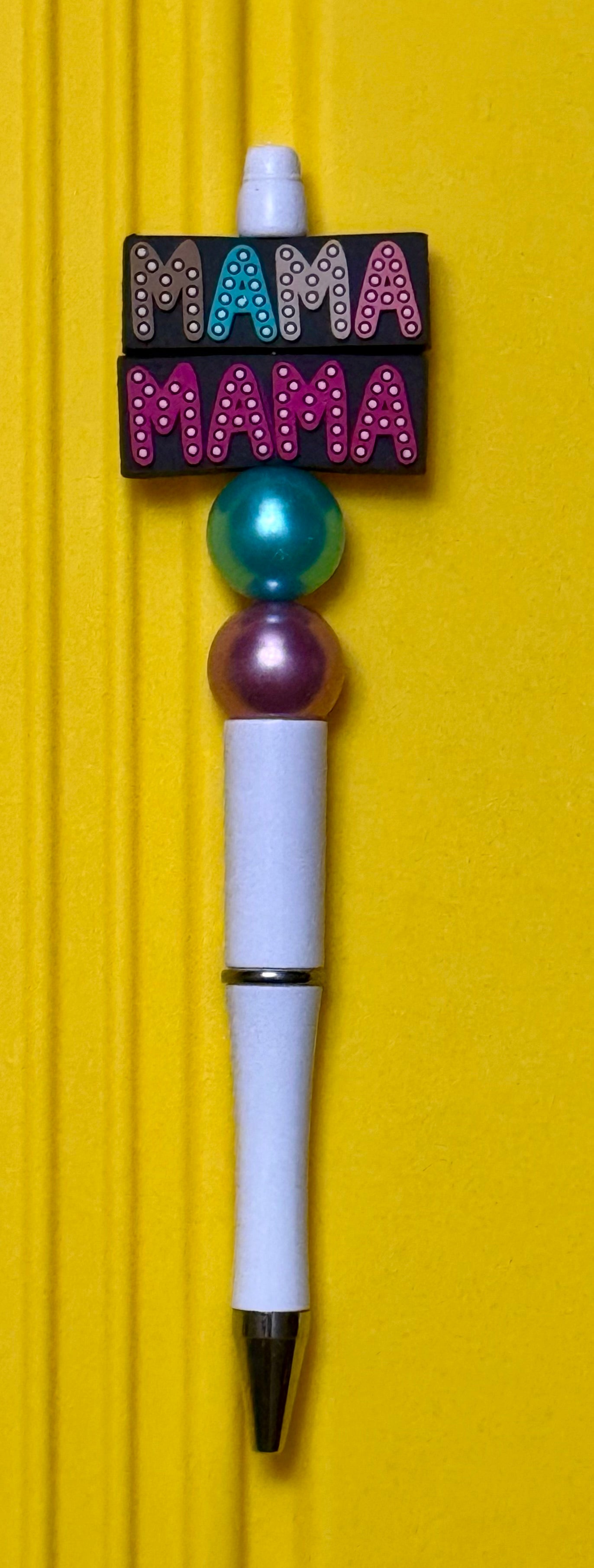 Beaded Pen with Focal