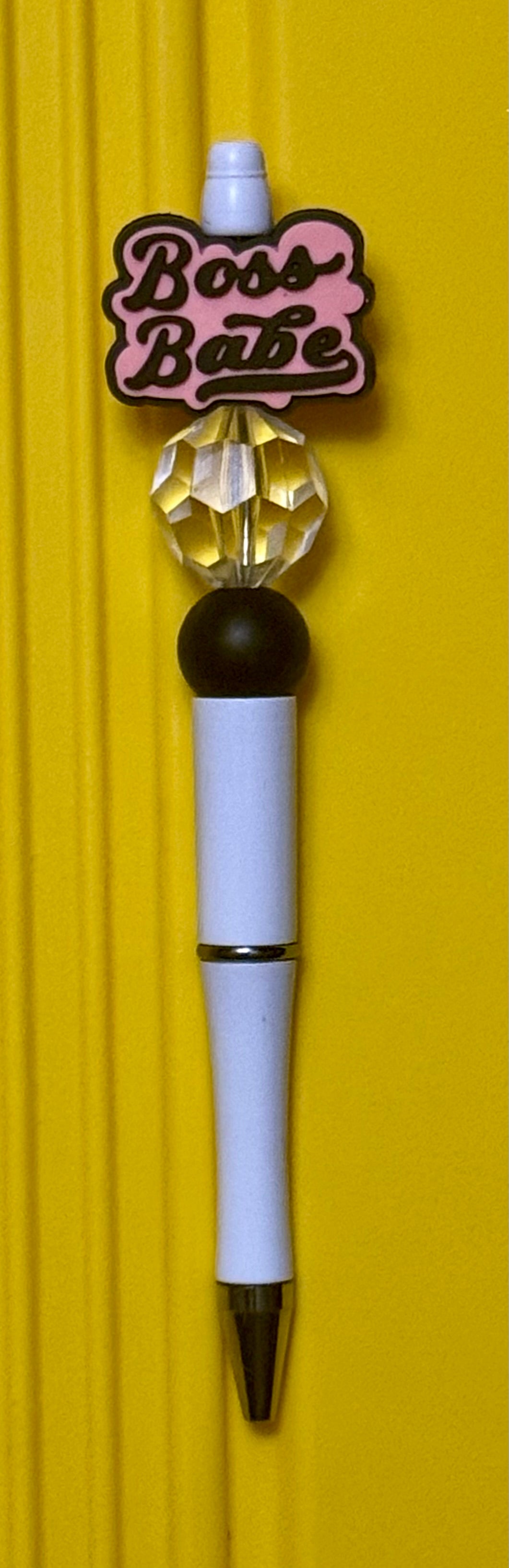 Beaded Pen with Focal