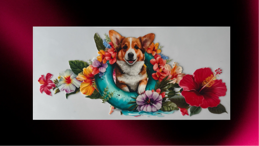 ALOHA PAWS-BLUE TUBE
