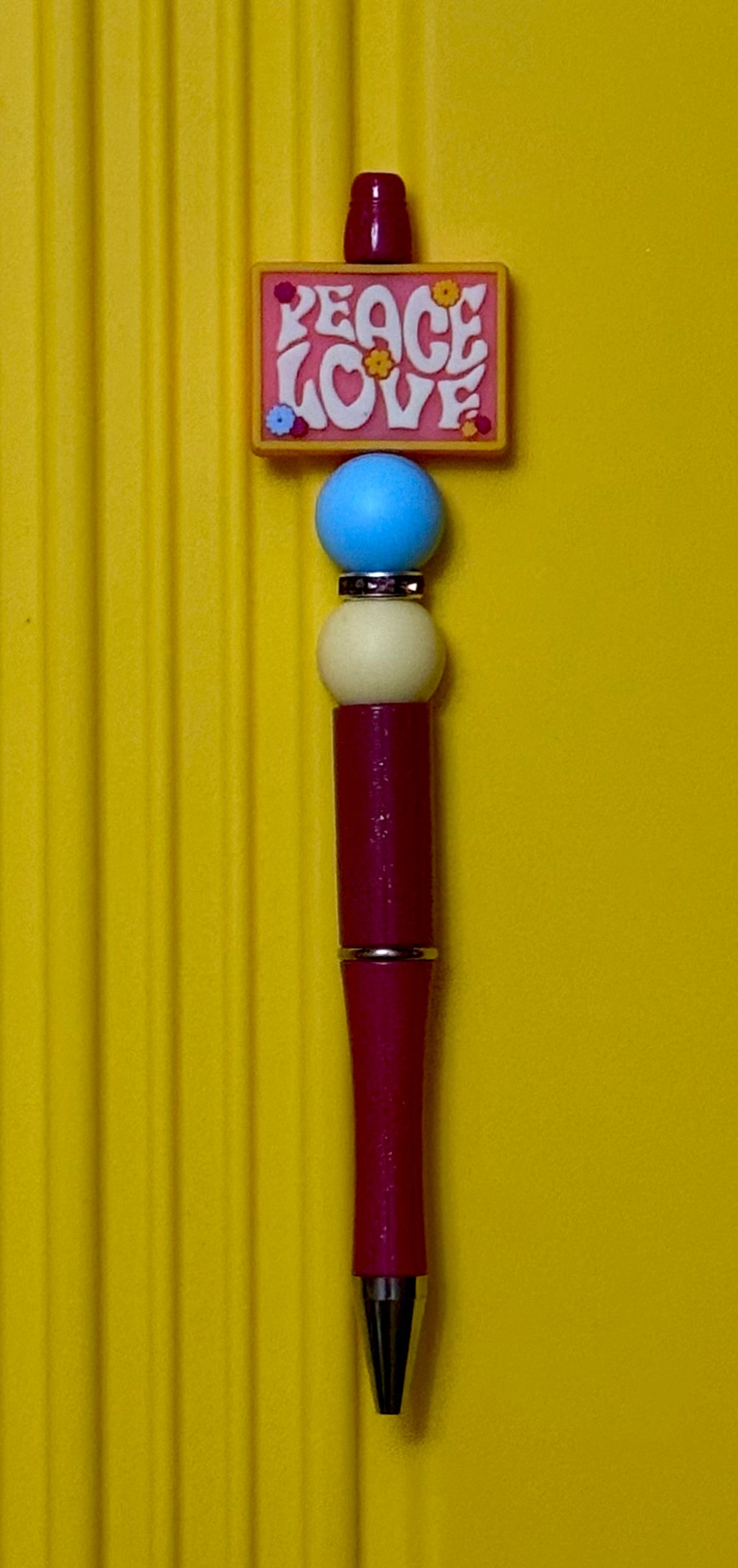 Beaded Pen with Focal